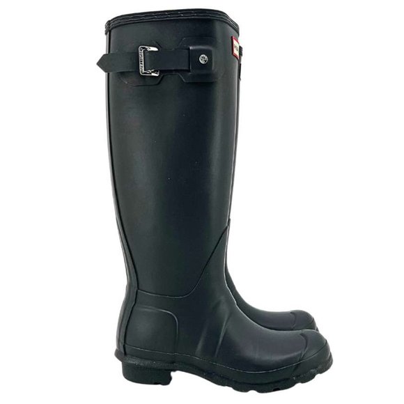 Hunter | Women's Original Tall Boots | Matte Dark Slate | Various Sizes - Picture 3 of 6